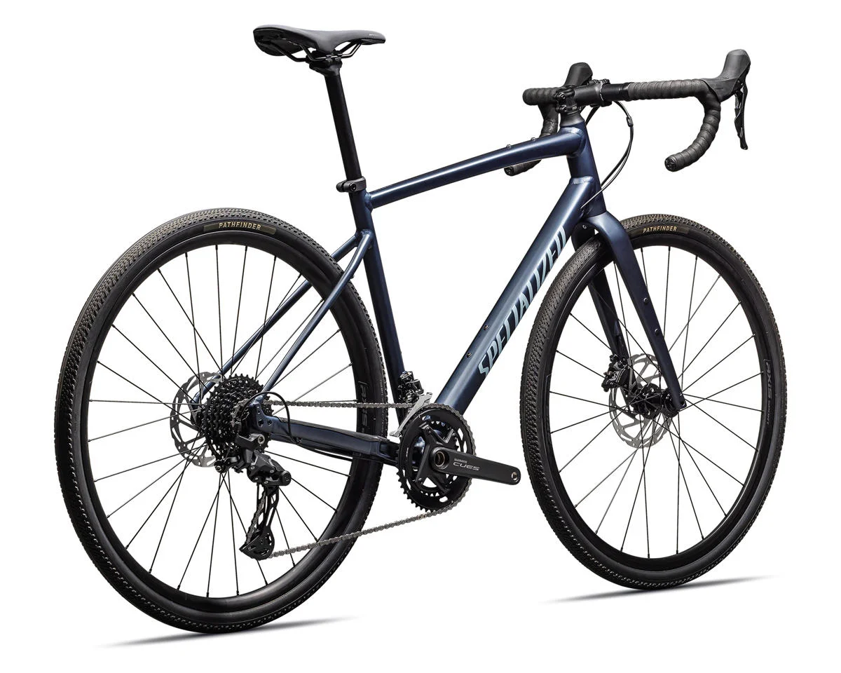 Specialized Diverge E5 Gravel Bike (Satin Cast Blue Metallic/Sea Foam) (54cm) (Shimano CUES) - view 3